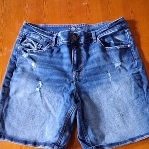 Denim Blue Women's Shorts